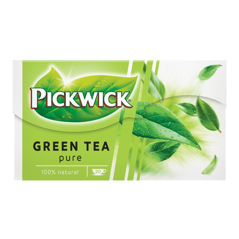 Чай зеленый пакетированный байховый Pickwiсk, 1,5 г*20 пак.