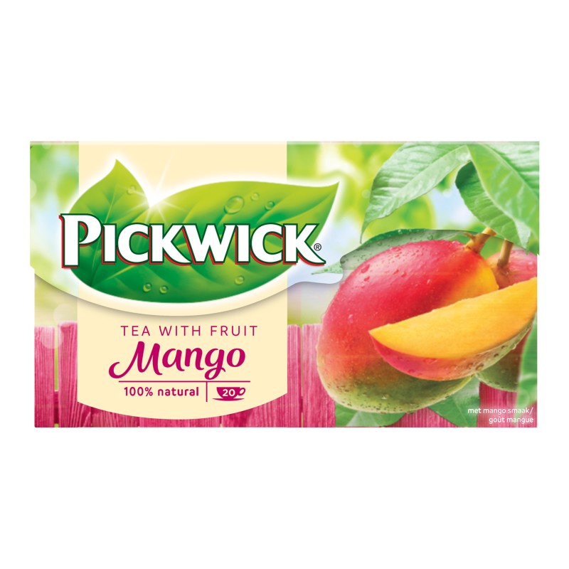 Чай черный пакетированный с ароматом манго Pickwiсk, 1,5 г*20 пак.