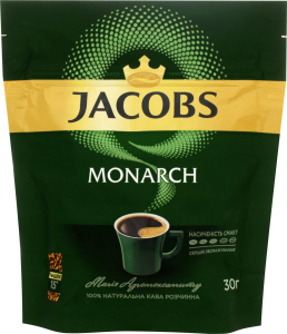 Кофе растворимый Jacobs Monarch, 30 г