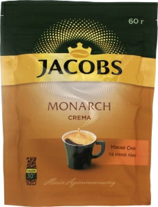 Кофе растворимый Jacobs Monarch Crema, 50 г