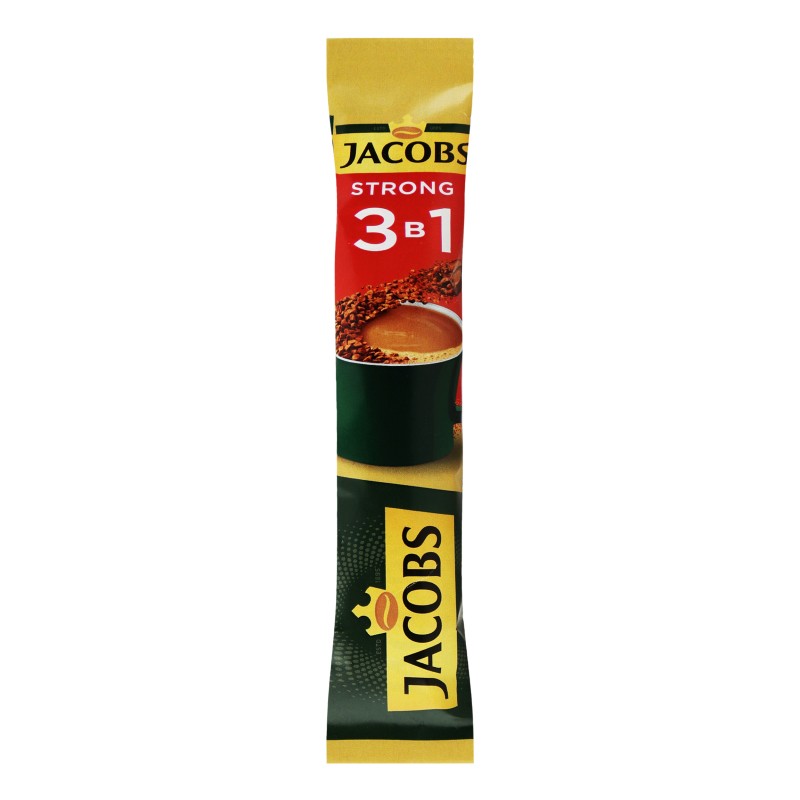 Кофейный напиток 3в1 Strong Jacobs, 12.9 г