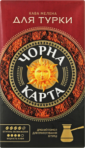 Кофе молотый для турки Черная карта, 250 г