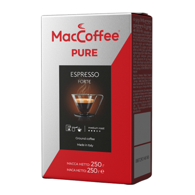 Кофе молотый Espresso pure MacCoffee, 250 г