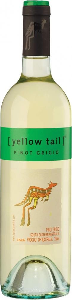 Вино белое сухое Пино Гриджио Yellow Tail, 0.75 л
