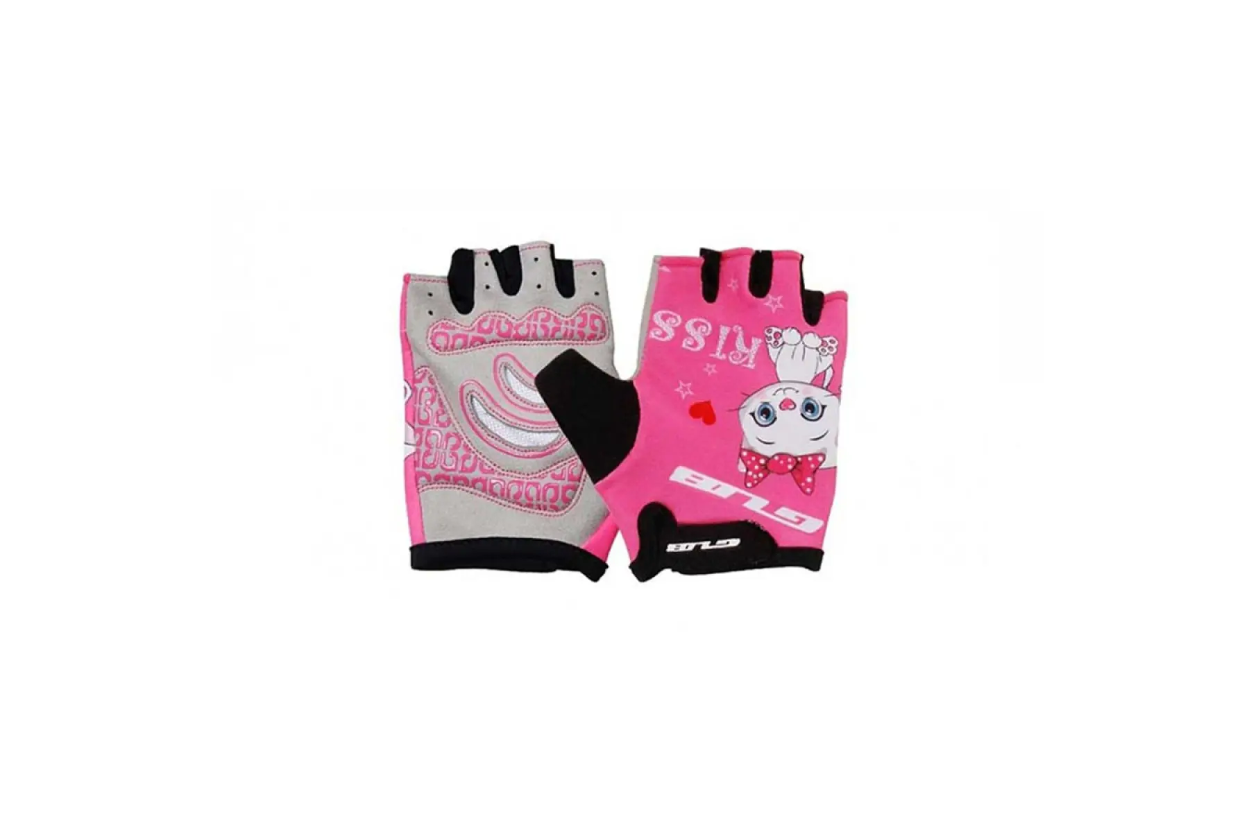 Рукавиці дитячі Dino Gloves Сірий с рожевим S/M