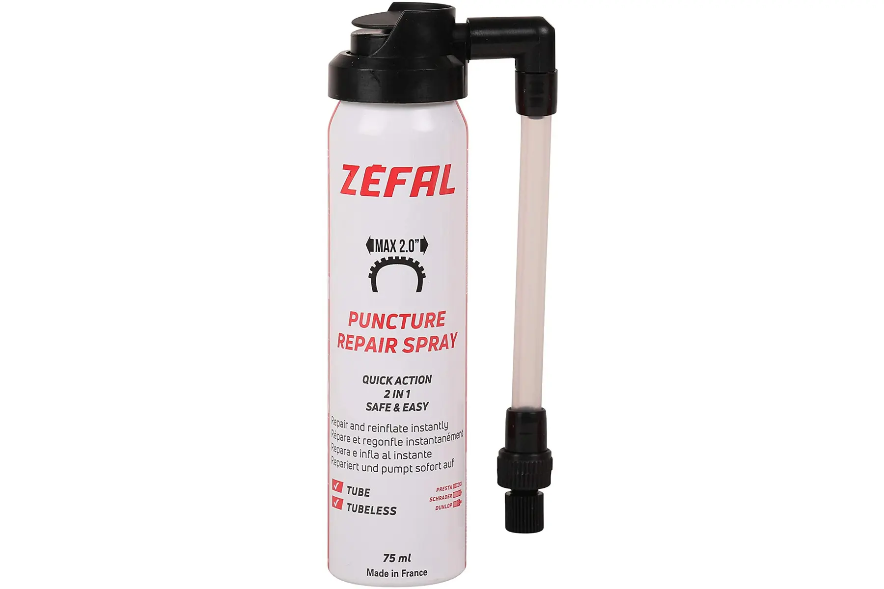 Аэрозоль для вулканизации камер Zefal Repair Spray; 75мл